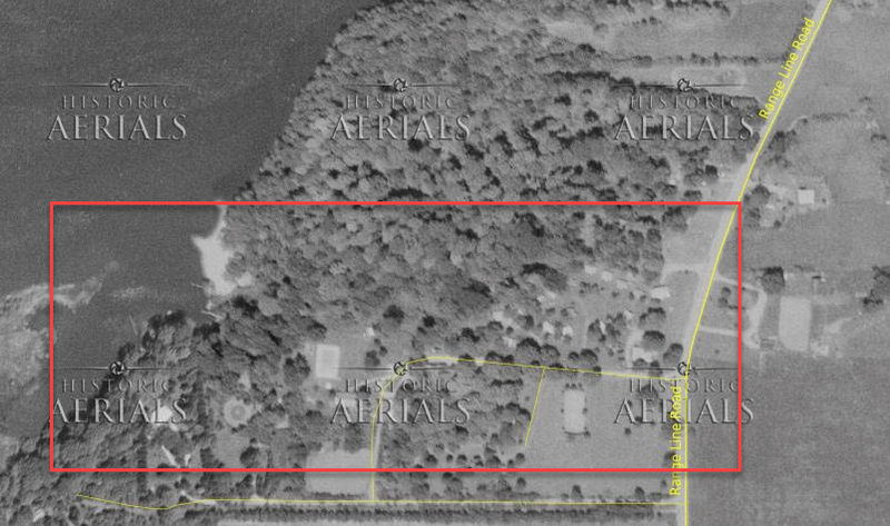 Pennellwood Resort - 1960 Aerial